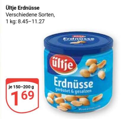 UELTJE Erdnüsse