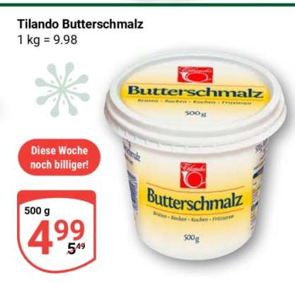 TILANDO Butterschmalz