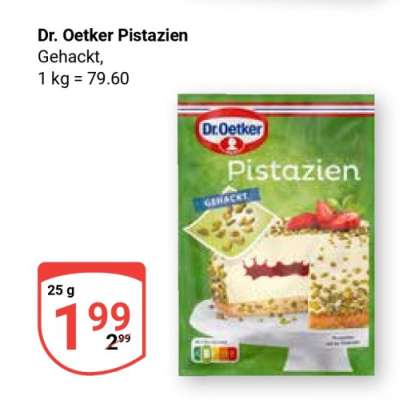 Dr. Oetker Pistazien
