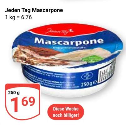 Jeden Tag Mascarpone