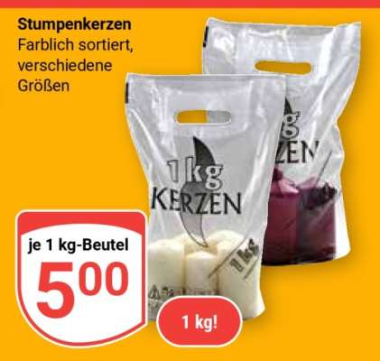 Stumpenkerzen