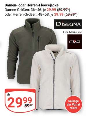 Damen- oder Herren-Fleecejacke