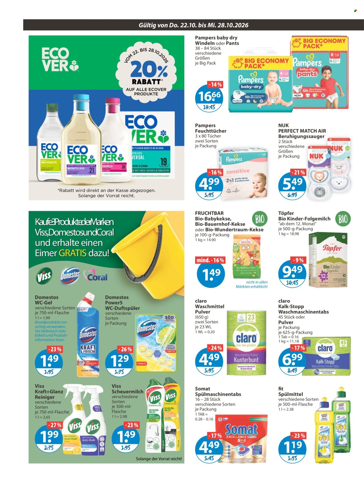 V-Markt Prospekte  - 22.10.2026 - 28.10.2026. Seite 12