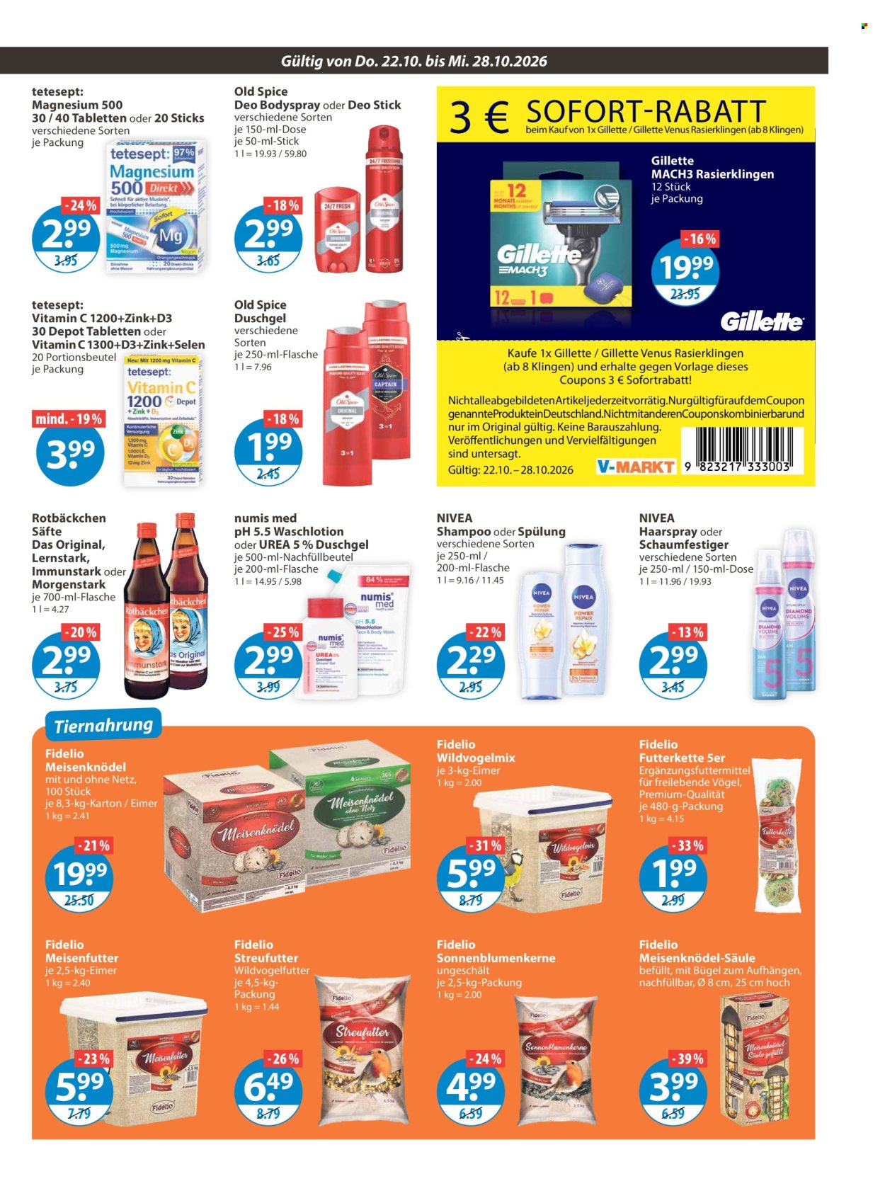 V-Markt Prospekte  - 22.10.2026 - 28.10.2026. Seite 13