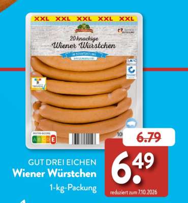 GUT DREI EICHEN Wiener Würstchen