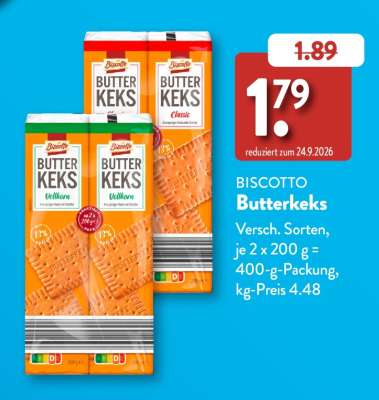 BISCOTTO Butterkeks