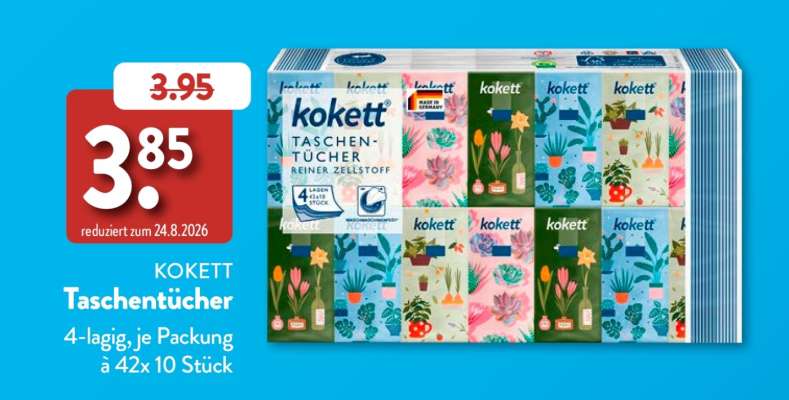 KOKETT Taschentücher