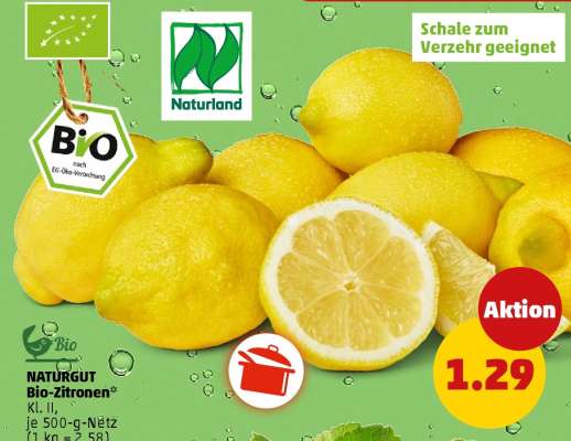 NATURGUT Bio-Zitronen