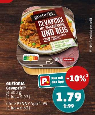 GUSTORIA Cevapcici