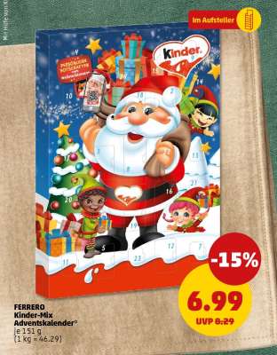 FERRERO Kinder-Mix Adventskalender®