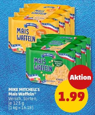MIKE MITCHELL'S Mais Waffeln