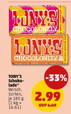Tony’s Schokolade*