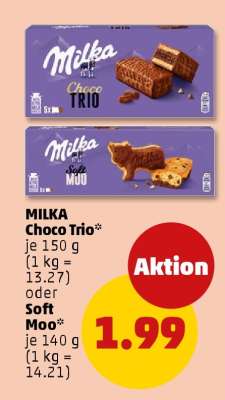 MILKA Choco Trio