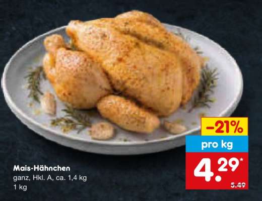 Mais-Hähnchen