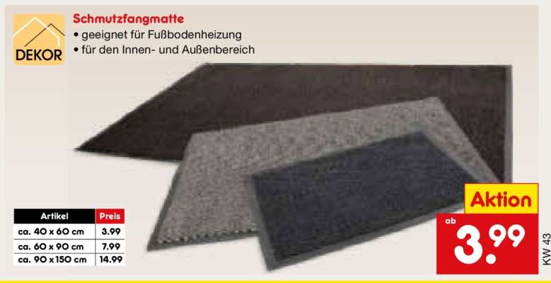 Schmutzfangmatte