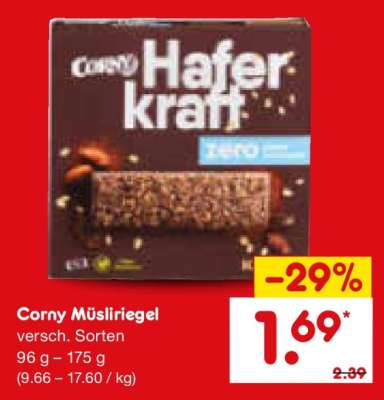 CORNY Müsliriegel