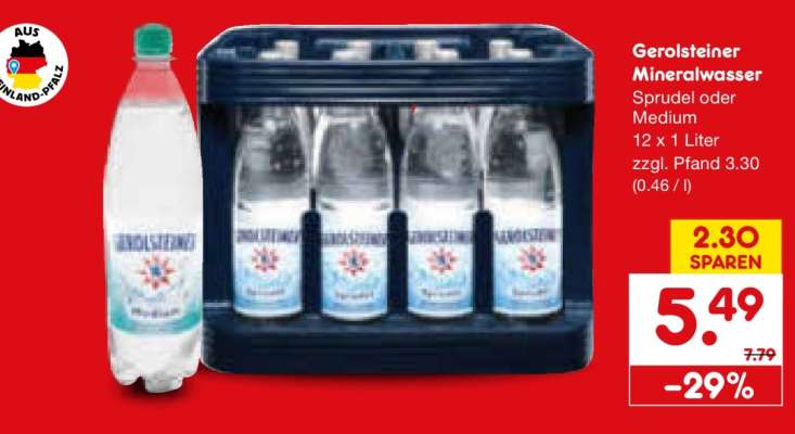 Gerolsteiner Mineralwasser