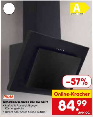 Dunstabzugshaube S23-60 ABPY