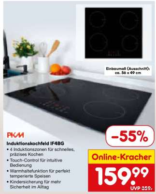 Induktionskochfeld IF4BG