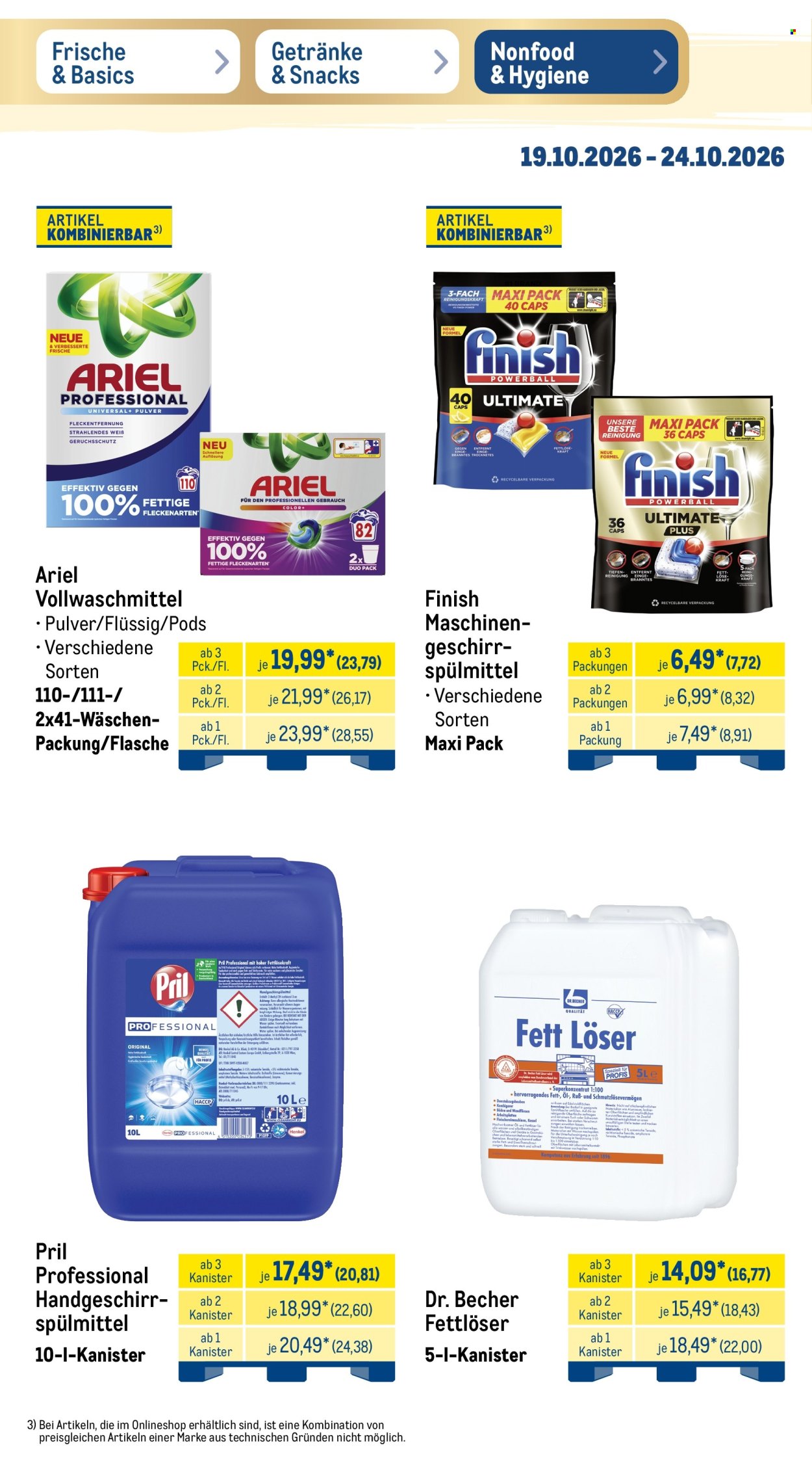 Metro Prospekte  - 19.10.2026 - 24.10.2026. Seite 2