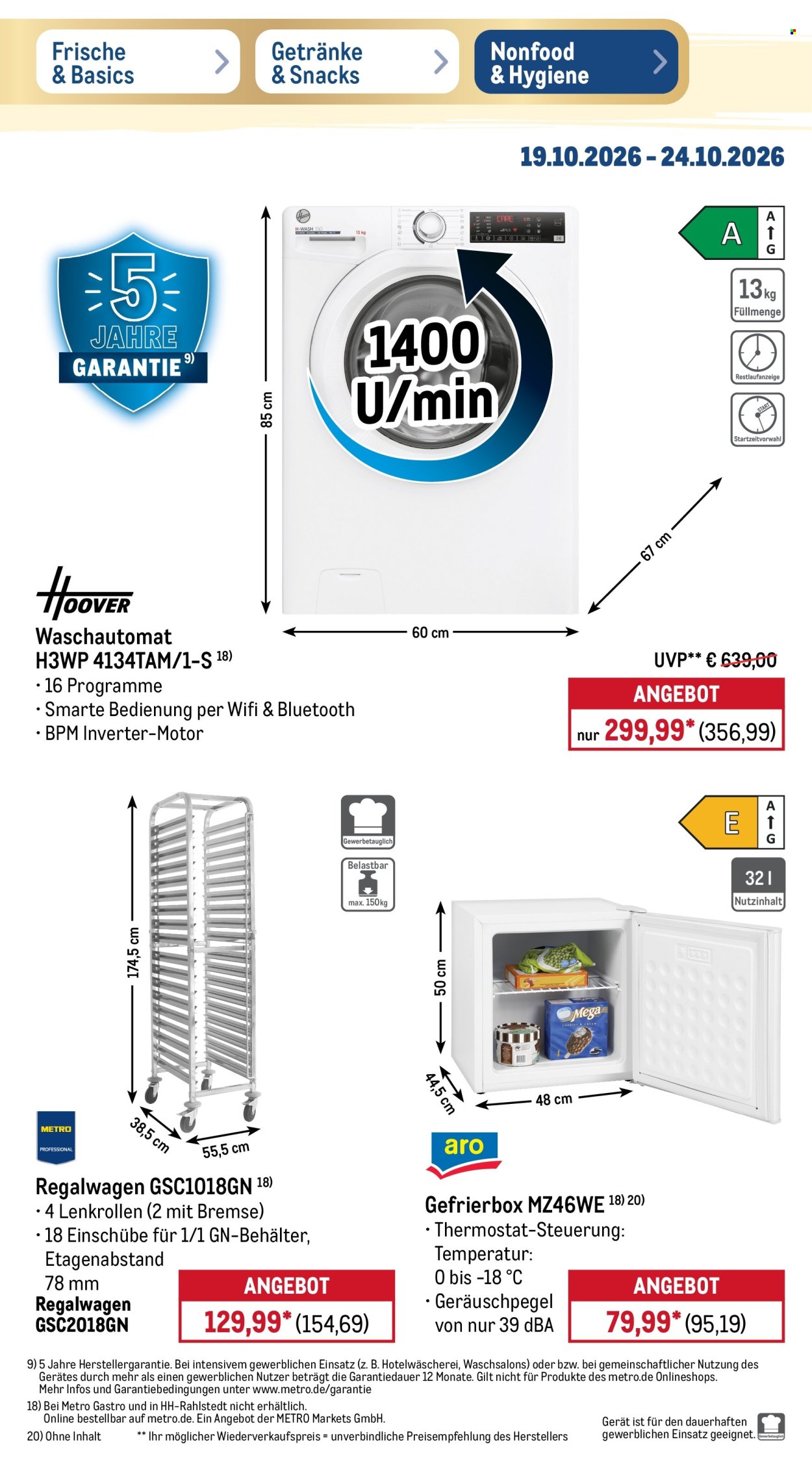 Metro Prospekte  - 19.10.2026 - 24.10.2026. Seite 41