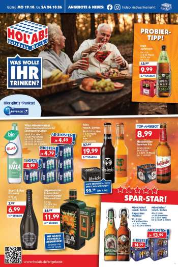 thumbnail - Hol'ab! Getränkemarkt Prospekt