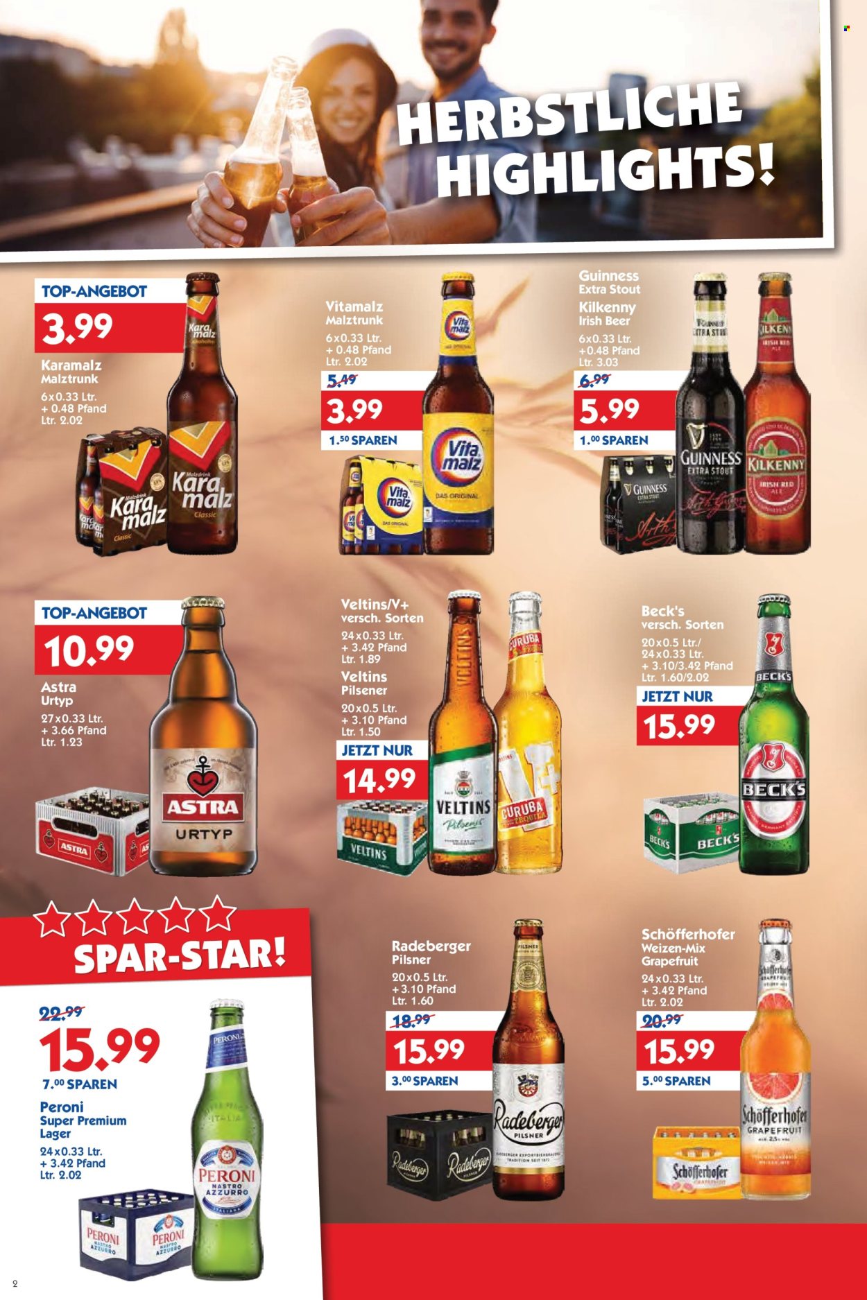 Hol'ab! Getränkemarkt Prospekte  - 19.10.2026 - 24.10.2026. Seite 2