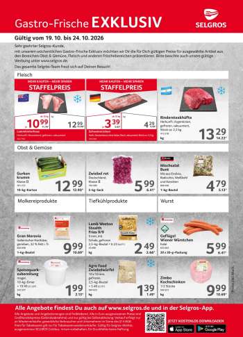 Prospekte Selgros - 19.10.2026 - 24.10.2026.