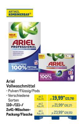 Ariel Vollwaschmittel