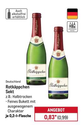 ROTKÄPPCHEN Sekt*