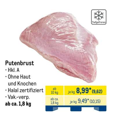 Putenbrust