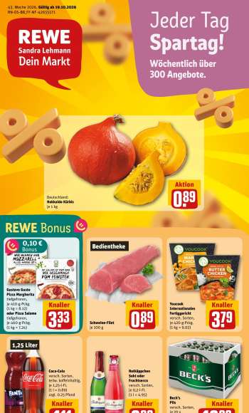 Prospekte REWE - 19.10.2026 - 24.10.2026.