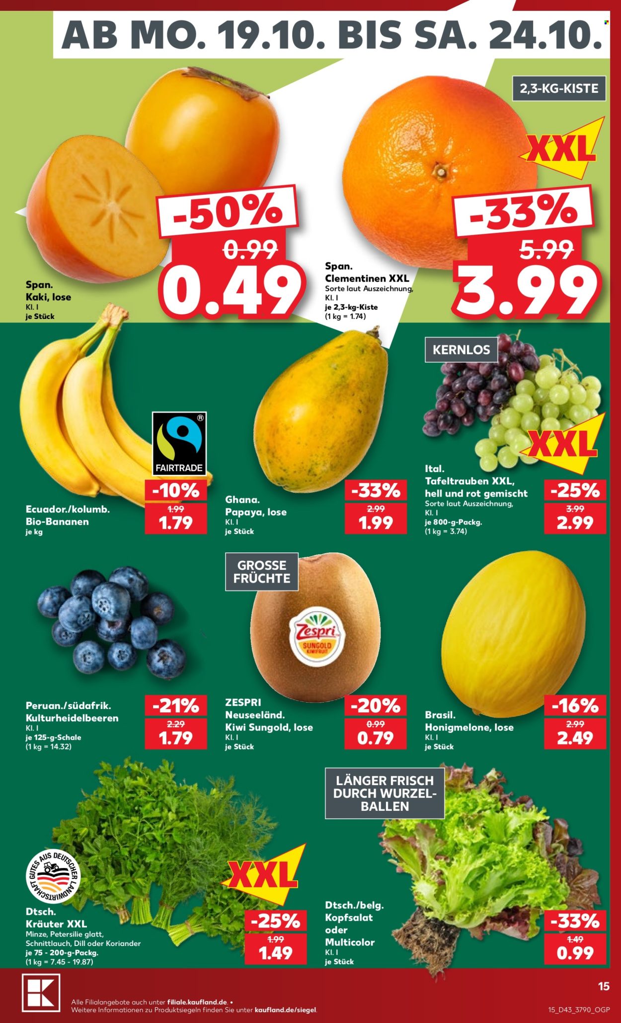 Leták Kaufland - 19.10.2026 - 24.10.2026. Strana 15