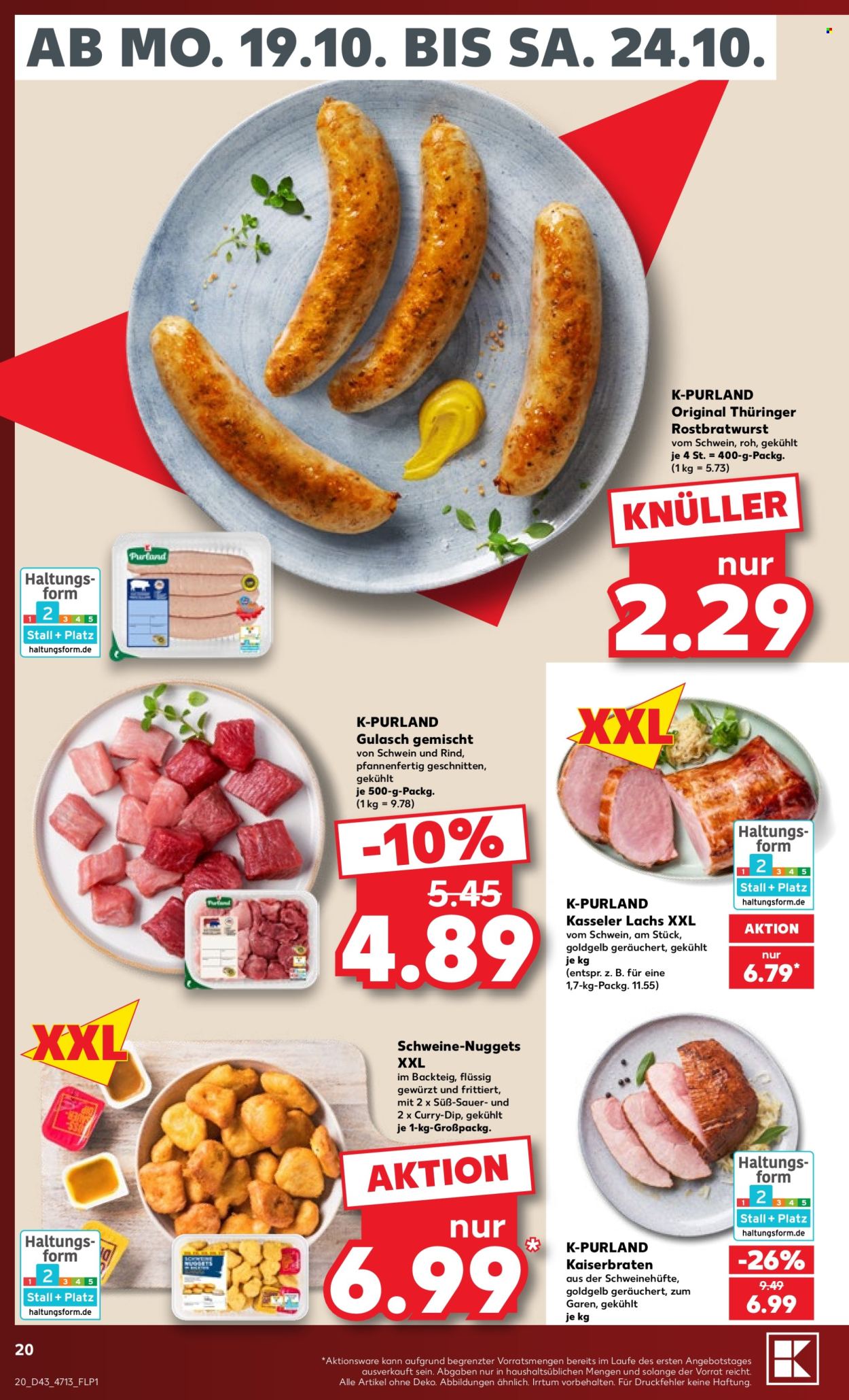 Leták Kaufland - 19.10.2026 - 24.10.2026. Strana 20