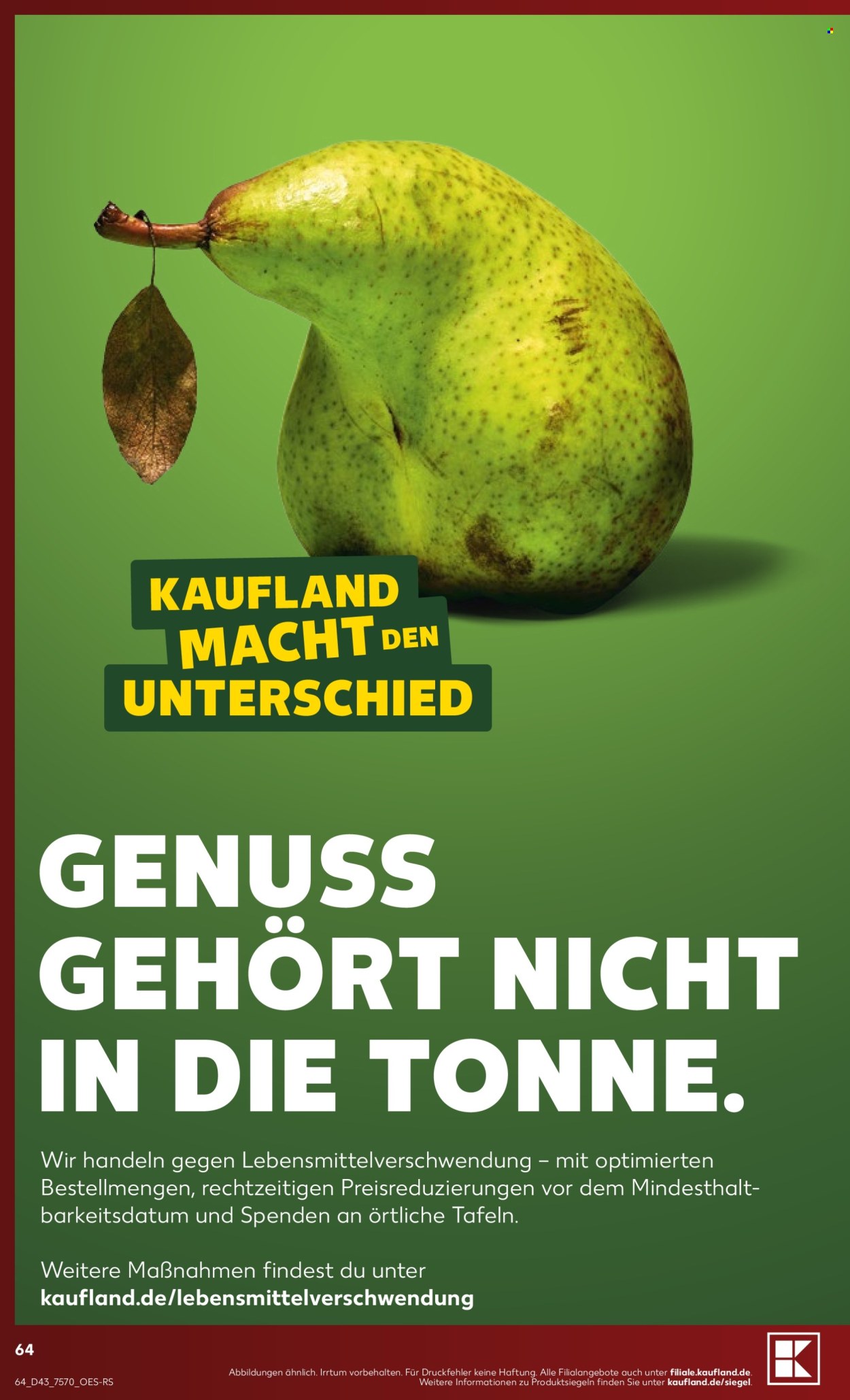 Kaufland Prospekte  - 19.10.2026 - 24.10.2026. Seite 64