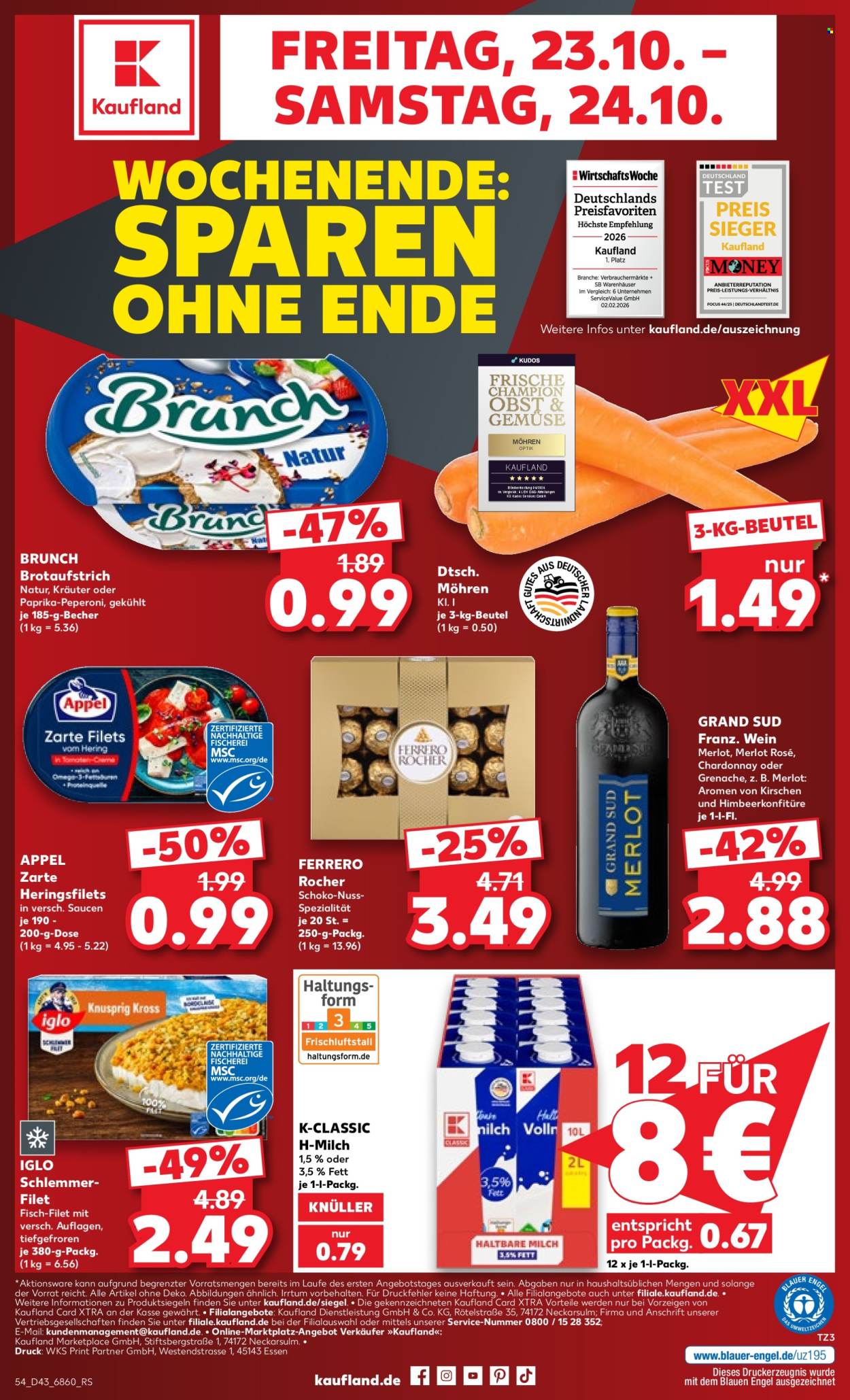 Kaufland Prospekte  - 19.10.2026 - 24.10.2026. Seite 54