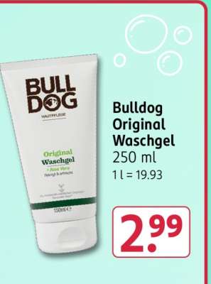Bulldog Original Waschgel