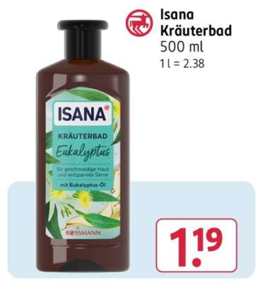 Isana Kräuterbad