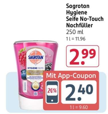 Sagrotan Hygiene Seife No-Touch Nachfüller