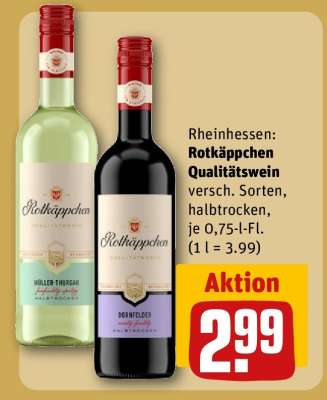 ROTKÄPPCHEN Qualitätswein