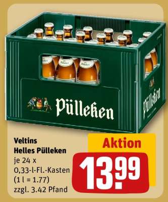 Veltins helles Pülleken*
