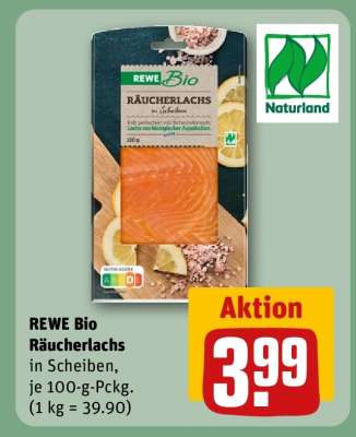 REWE Bio Räucherlachs