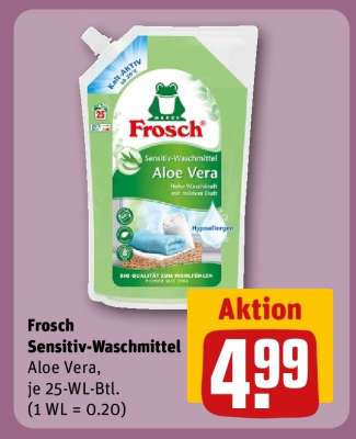 FROSCH Sensitiv-Waschmittel