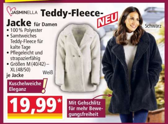 Teddy-Fleece-Jacke