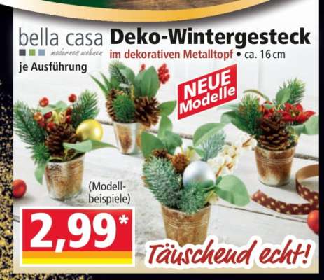 Deko-Wintergesteck