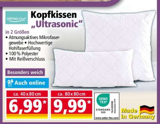 Kopfkissen „Ultrasonic“*