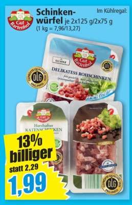 Schinkenwürfel
