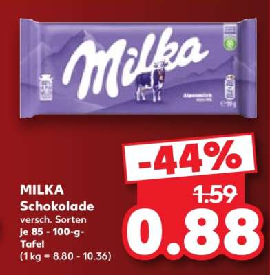 MILKA Schokolade