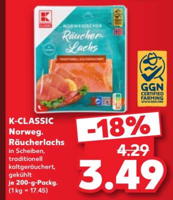 K-CLASSIC Norweg. Räucherlachs