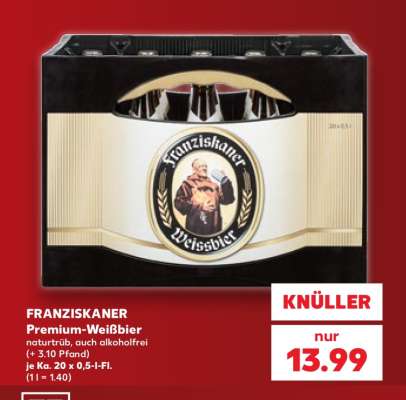 FRANZISKANER Premium- Weißbier